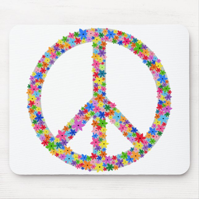 Peace Mouse Mat (Front)