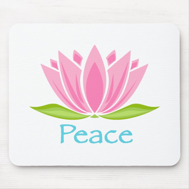 Peace Mouse Mat (Front)