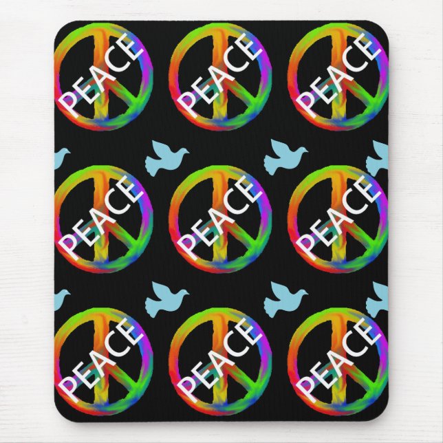 PEACE MOUSE MAT (Front)