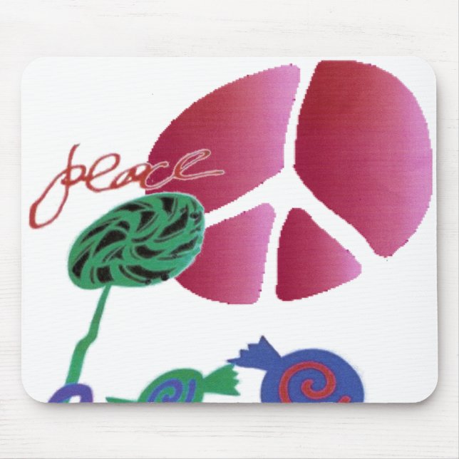 peace mouse mat (Front)