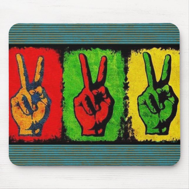 Peace Mouse Pad (Front)