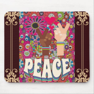 Peace Mouse Pad