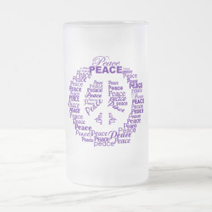 Peace mug - choose style & colour
