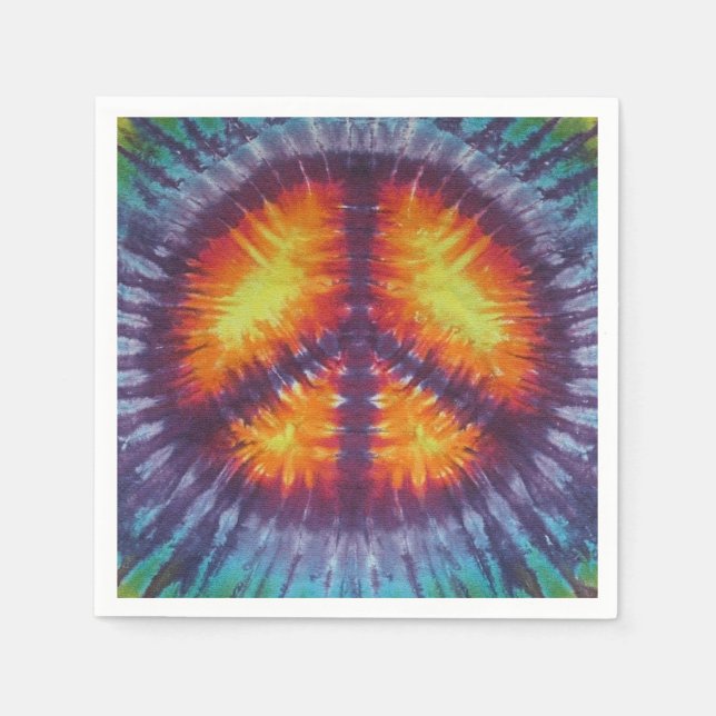 Peace Must Come Napkin (Front)