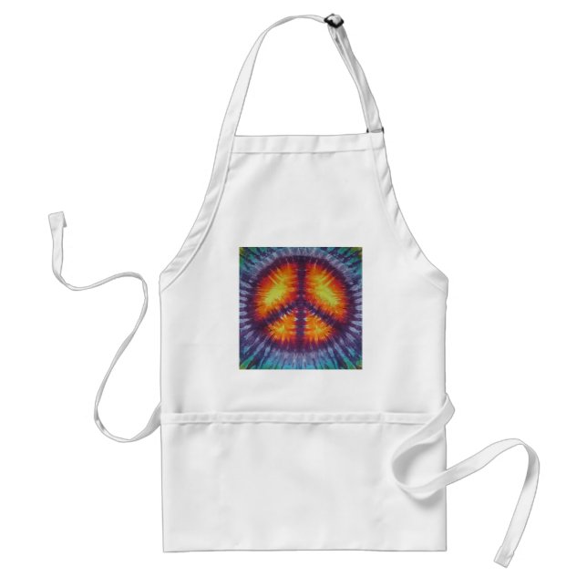 Peace Must Come Standard Apron (Front)
