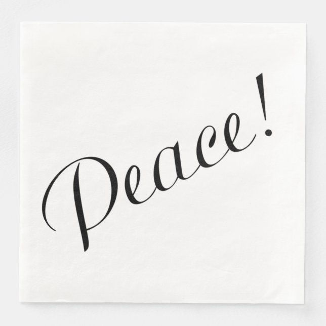 PEACE NAPKIN (Front)