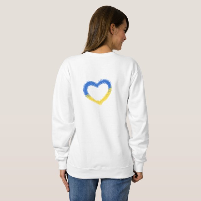 Peace no war sweatshirt (Back Full)