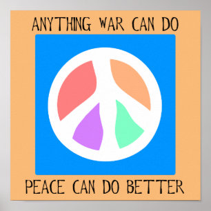Peace not War Poster
