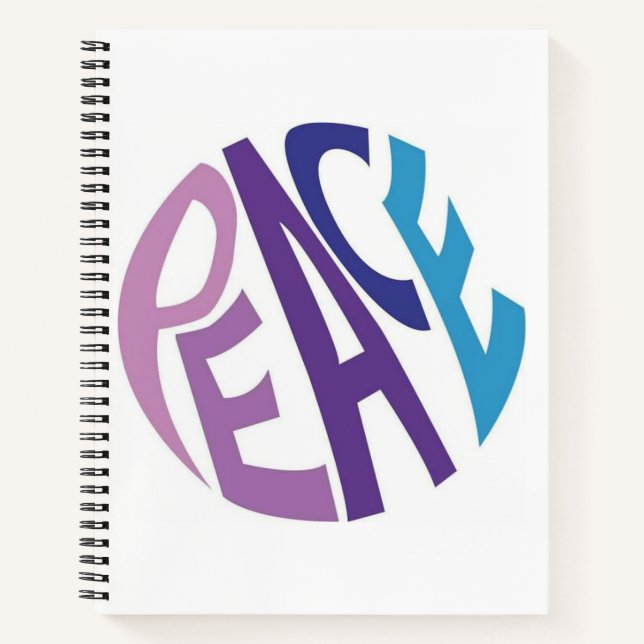 PEACE  NOTEBOOK (Front)