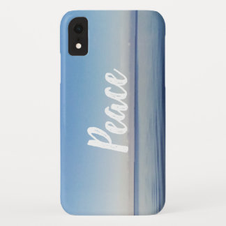 Peace Ocean Yoga Meditation iPhone XR Case