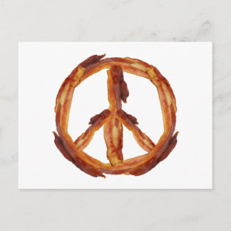 Peace Of Bacon Postcard