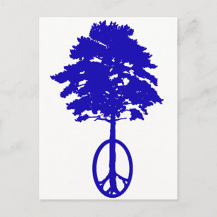 Peace of Blue Postcard