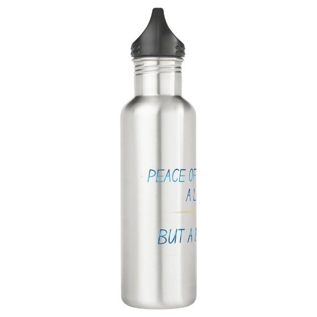 Peace of mind 710 ml water bottle (Left)
