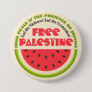 Peace of Watermelon 7.5 Cm Round Badge