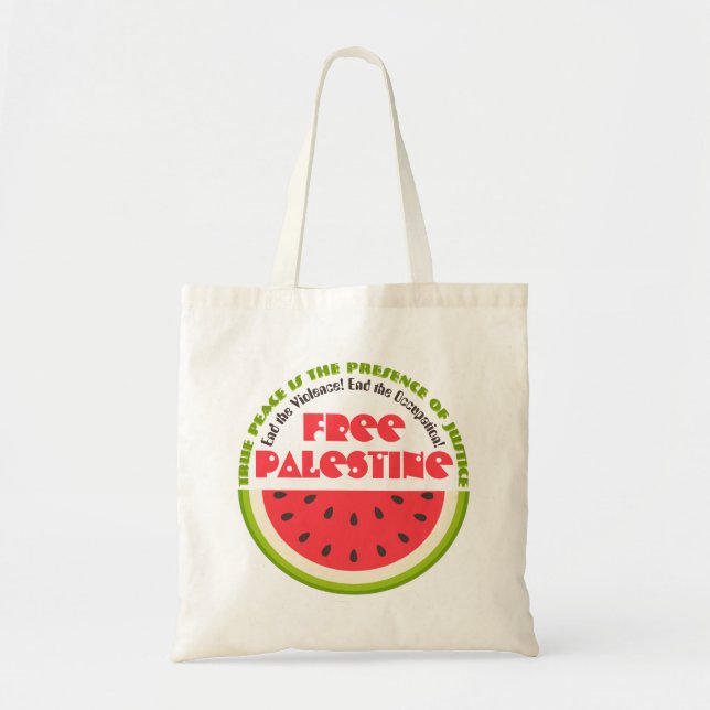 Peace of Watermelon Tote Bag (Front)