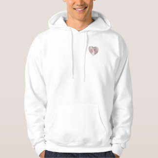Peace On Angelic Wings Pink Ribbon Cap -Cust. Hoodie