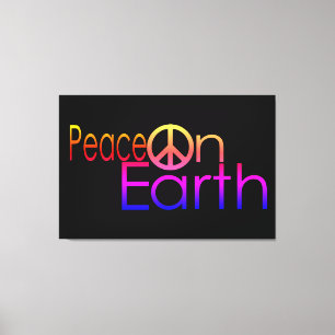 Peace on Earth #2 Canvas Print