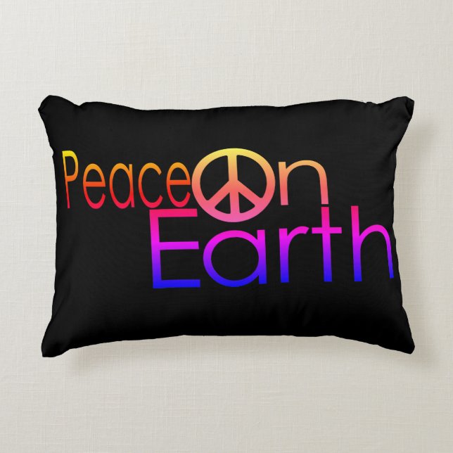 Peace on Earth #3 Decorative Cushion (Front)