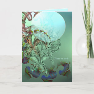Peace on Earth and in our hearts Holiday Card