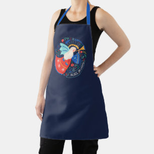 Peace on Earth Angel Design Apron