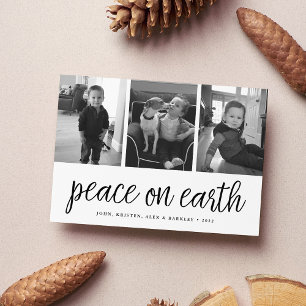 Peace on Earth   Black & White Holiday 3 Photo