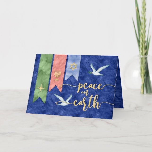 Peace on Earth | Blessings Holiday BIG Photo (Front)