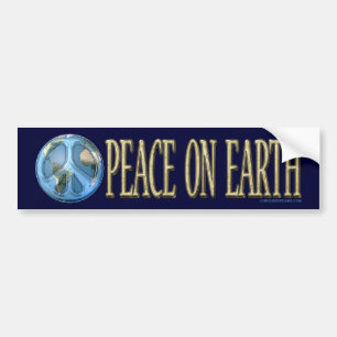 Peace on Earth Bumper Sticker