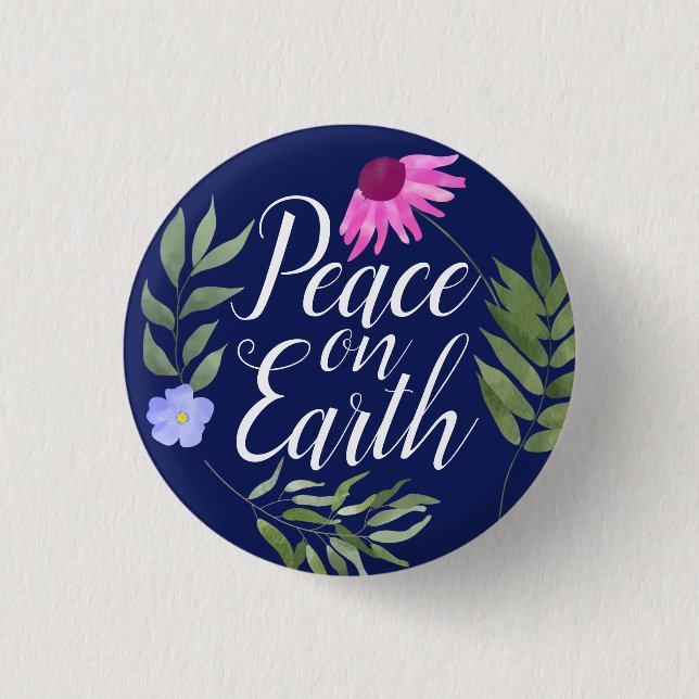 Peace on Earth Button (Front)