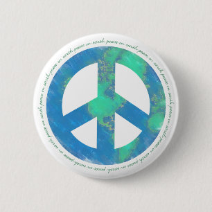 Peace On Earth Button