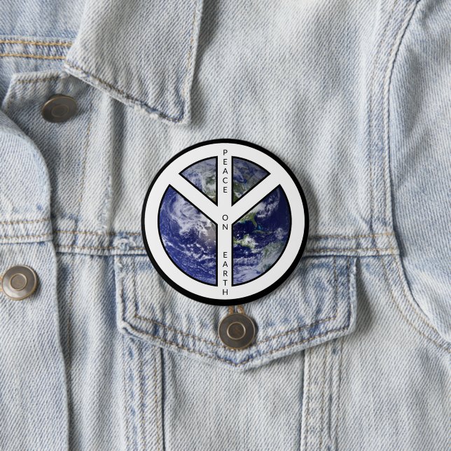 Peace on Earth Button (In Situ)