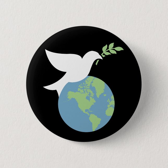 Peace On Earth Button (Front)