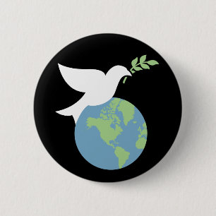 Peace On Earth Button