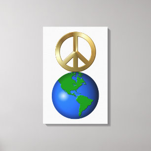 Peace on Earth Canvas Print