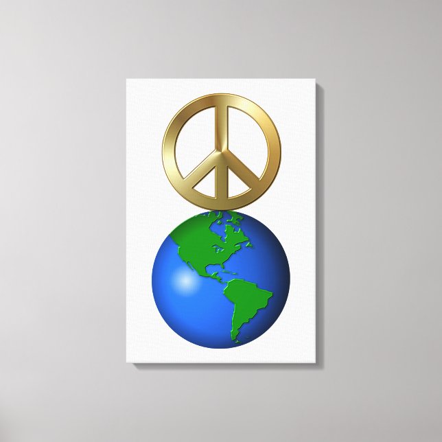Peace on Earth Canvas Print (Front)
