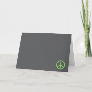 Peace on Earth card