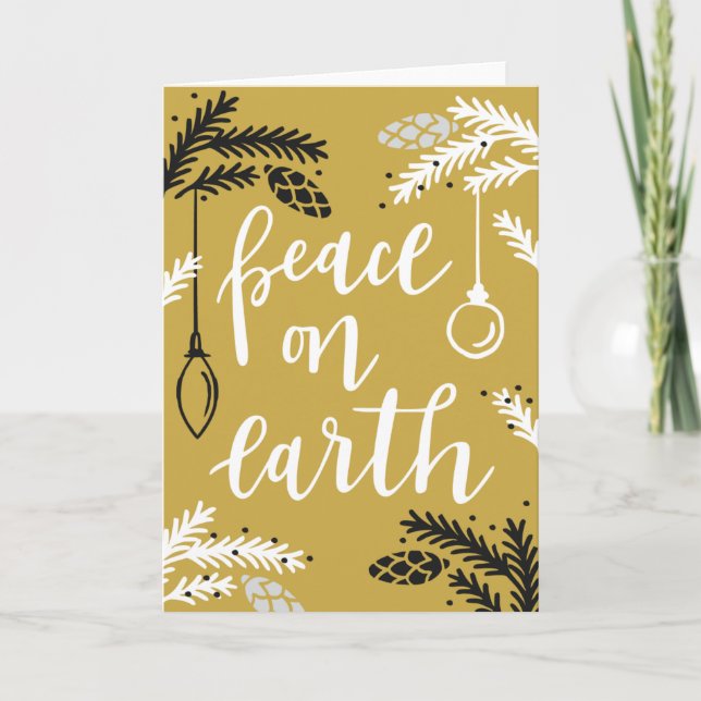 Peace On Earth Card (Front)