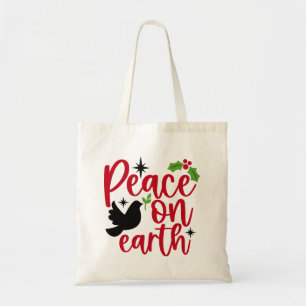 Peace on Earth Ceramic Tote Bag