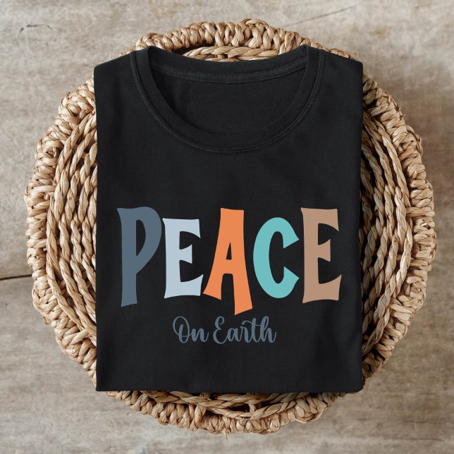 Peace On Earth Christian Christmas T-Shirt (Creator Uploaded)