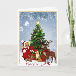 Peace on Earth Christmas Card