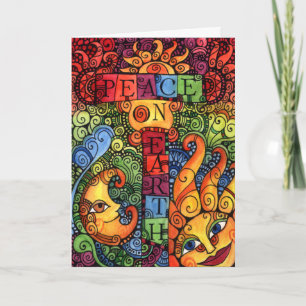 Peace on Earth Christmas Card