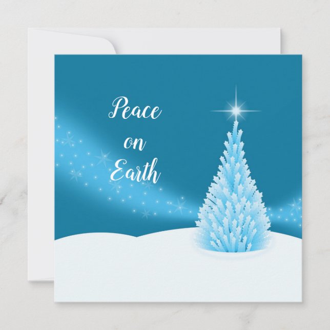 Peace on Earth Christmas Card (Front)