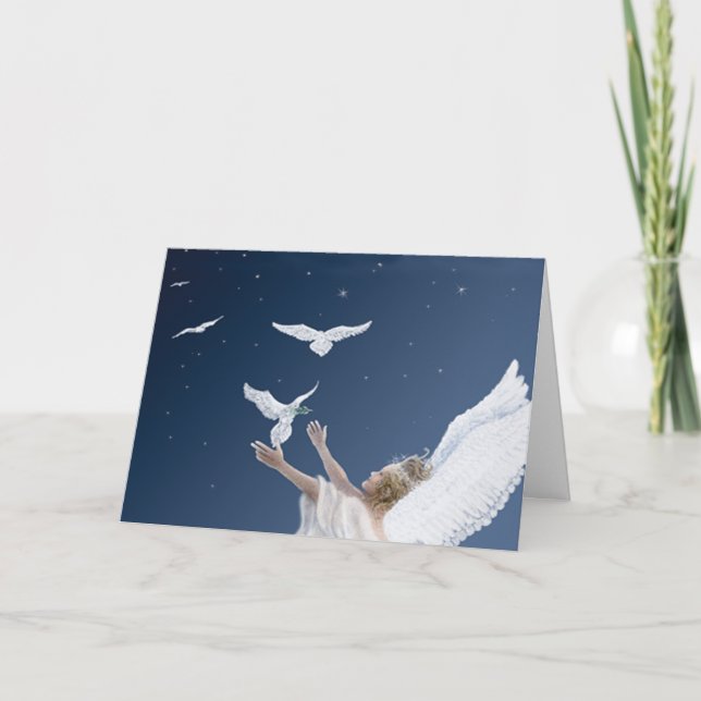 Peace on Earth Christmas Card (Front)