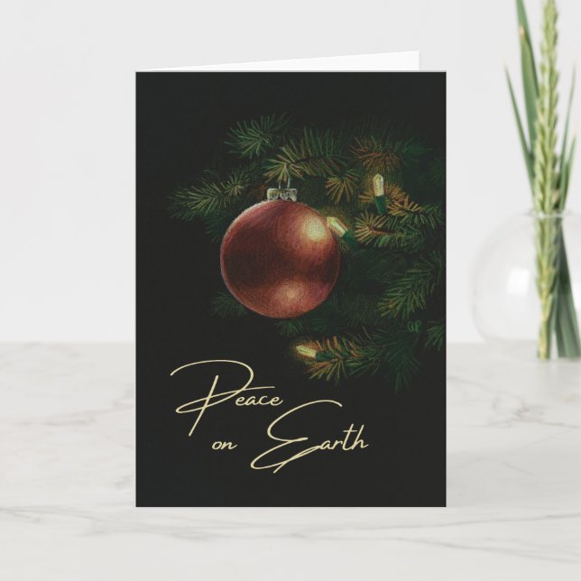 "Peace on Earth" Christmas Card (Front)