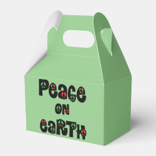 Peace On Earth Christmas Favour Box