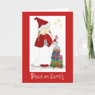 Peace on Earth Christmas Greeting Cards