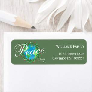 Peace on Earth Christmas Holiday Custom