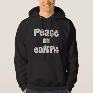 Peace On Earth Christmas Hoodie