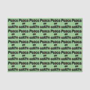 Peace On Earth Christmas Tissue Paper