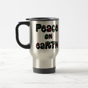 Peace On Earth Christmas Travel Mug