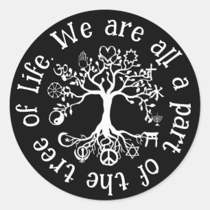 Peace on Earth Classic Round Sticker